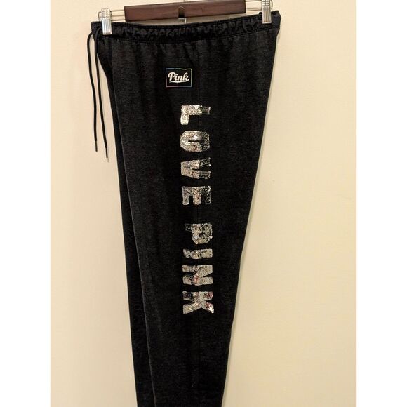 PINK Pants - VS PINK Sequin Bling Joggers RETIRED 2017 Release